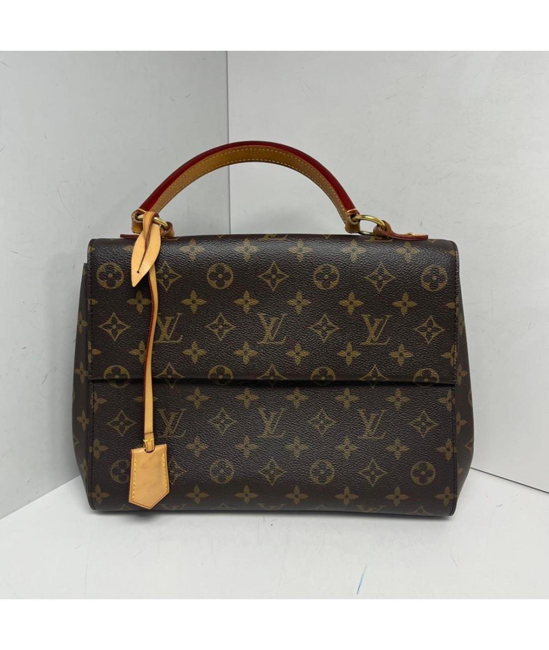 LOUIS VUITTON Коричневая сумка через плечо, фото 8