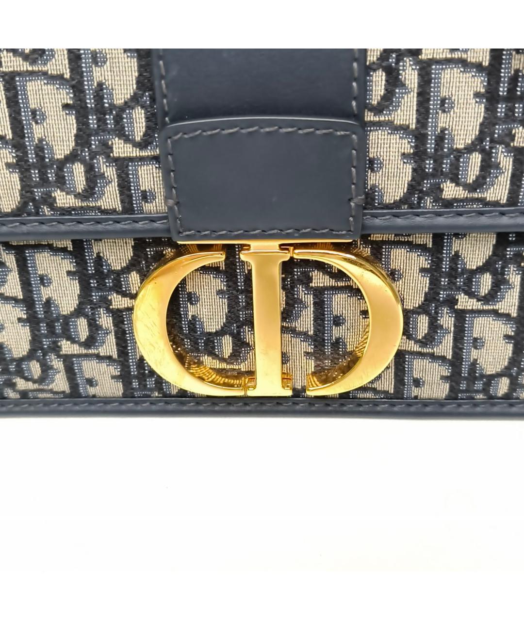 CHRISTIAN DIOR Темно-синяя сумка через плечо, фото 8