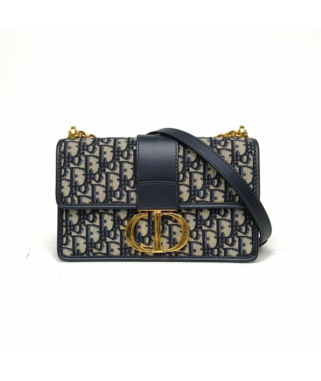 CHRISTIAN DIOR Темно-синяя сумка через плечо, фото 2