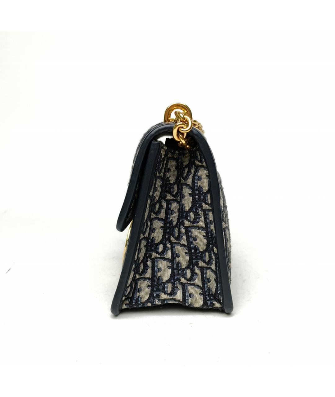 CHRISTIAN DIOR Темно-синяя сумка через плечо, фото 3