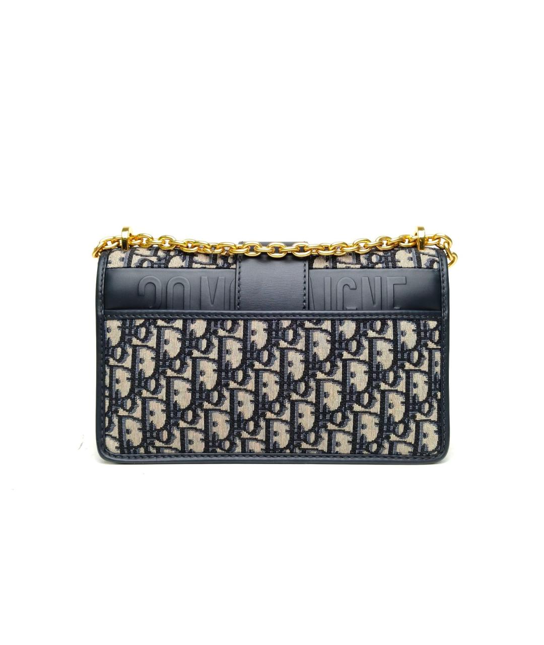 CHRISTIAN DIOR Темно-синяя сумка через плечо, фото 4