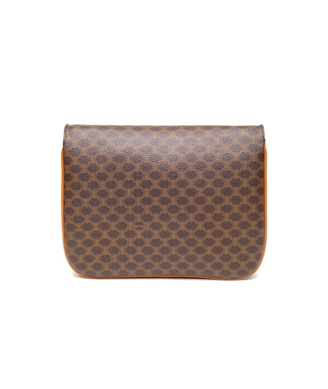 CELINE Коричневая сумка через плечо, фото 4