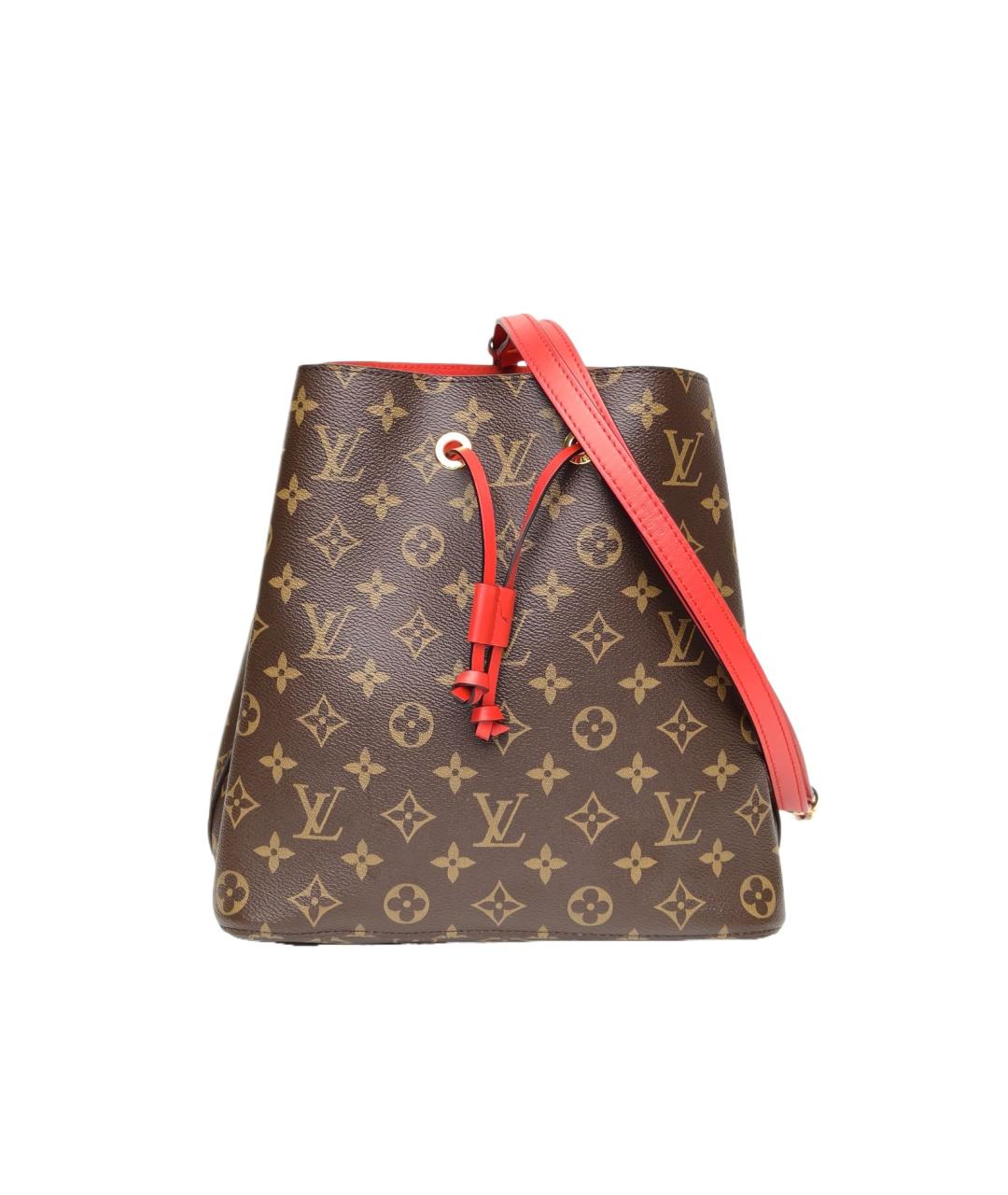 LOUIS VUITTON Коричневая сумка через плечо, фото 9