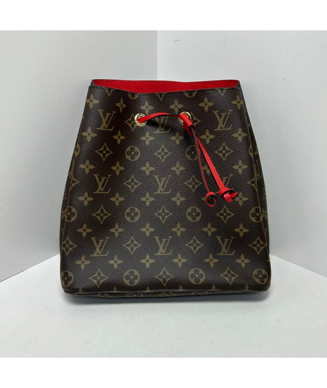 LOUIS VUITTON Коричневая сумка через плечо, фото 8