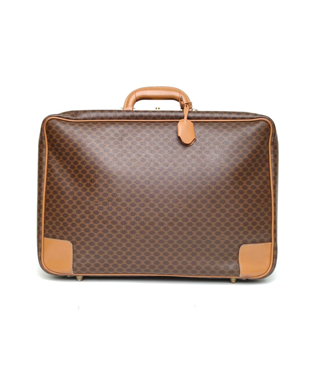 CELINE Коричневая дорожная/спортивная сумка, фото 4