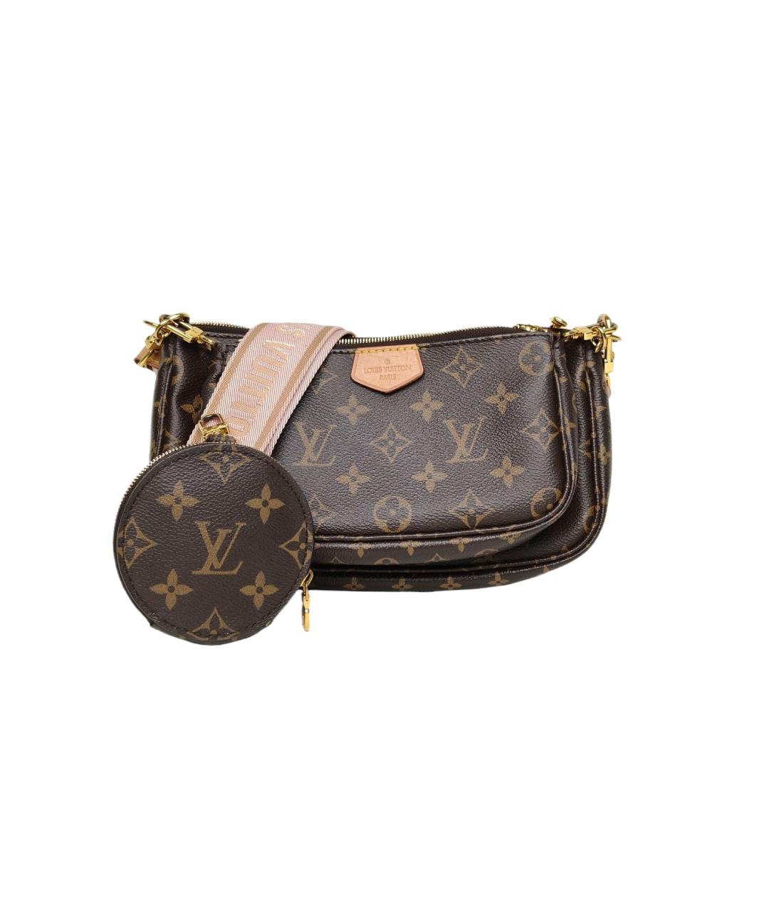 LOUIS VUITTON Коричневая сумка через плечо, фото 9