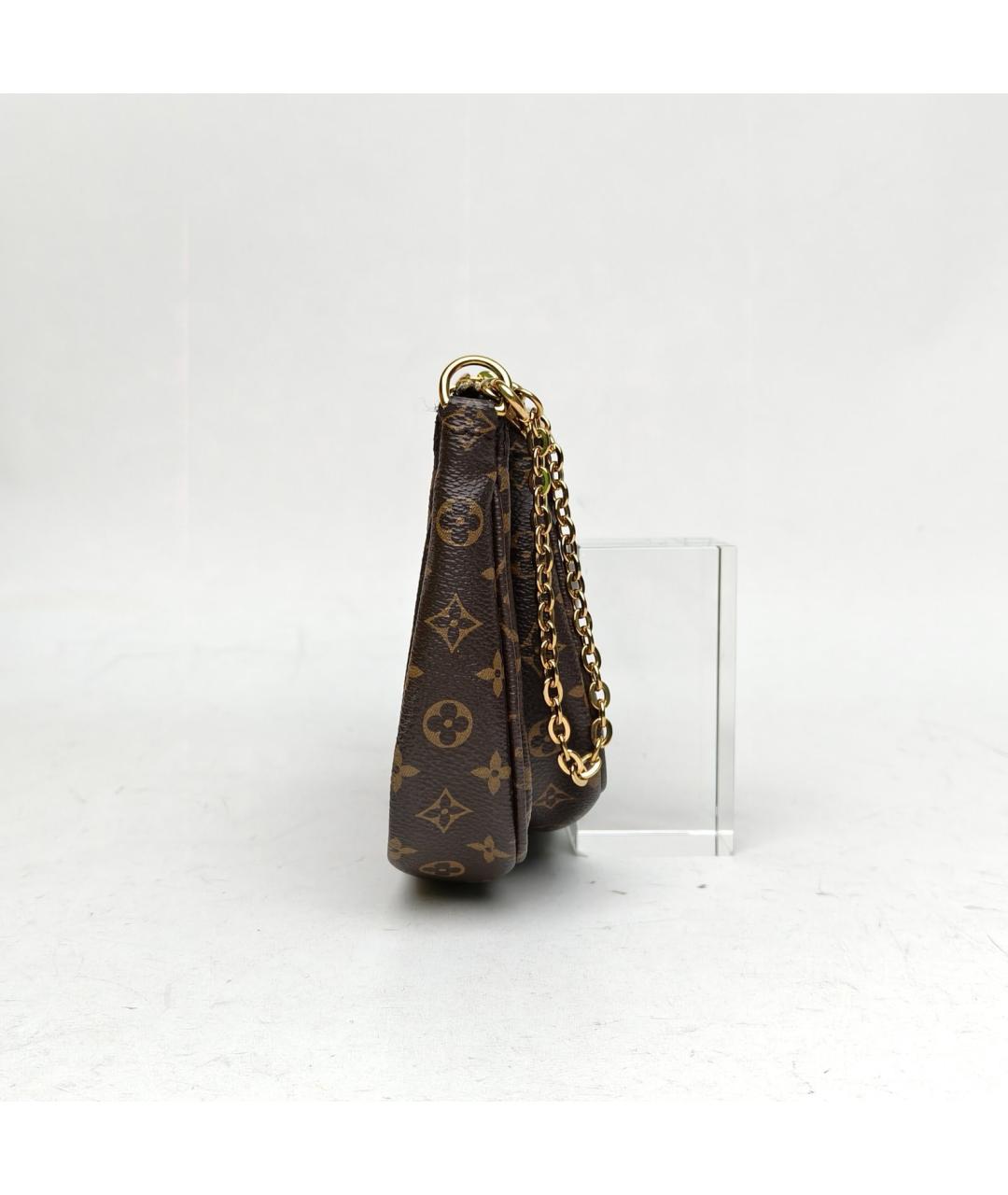 LOUIS VUITTON Коричневая сумка через плечо, фото 3