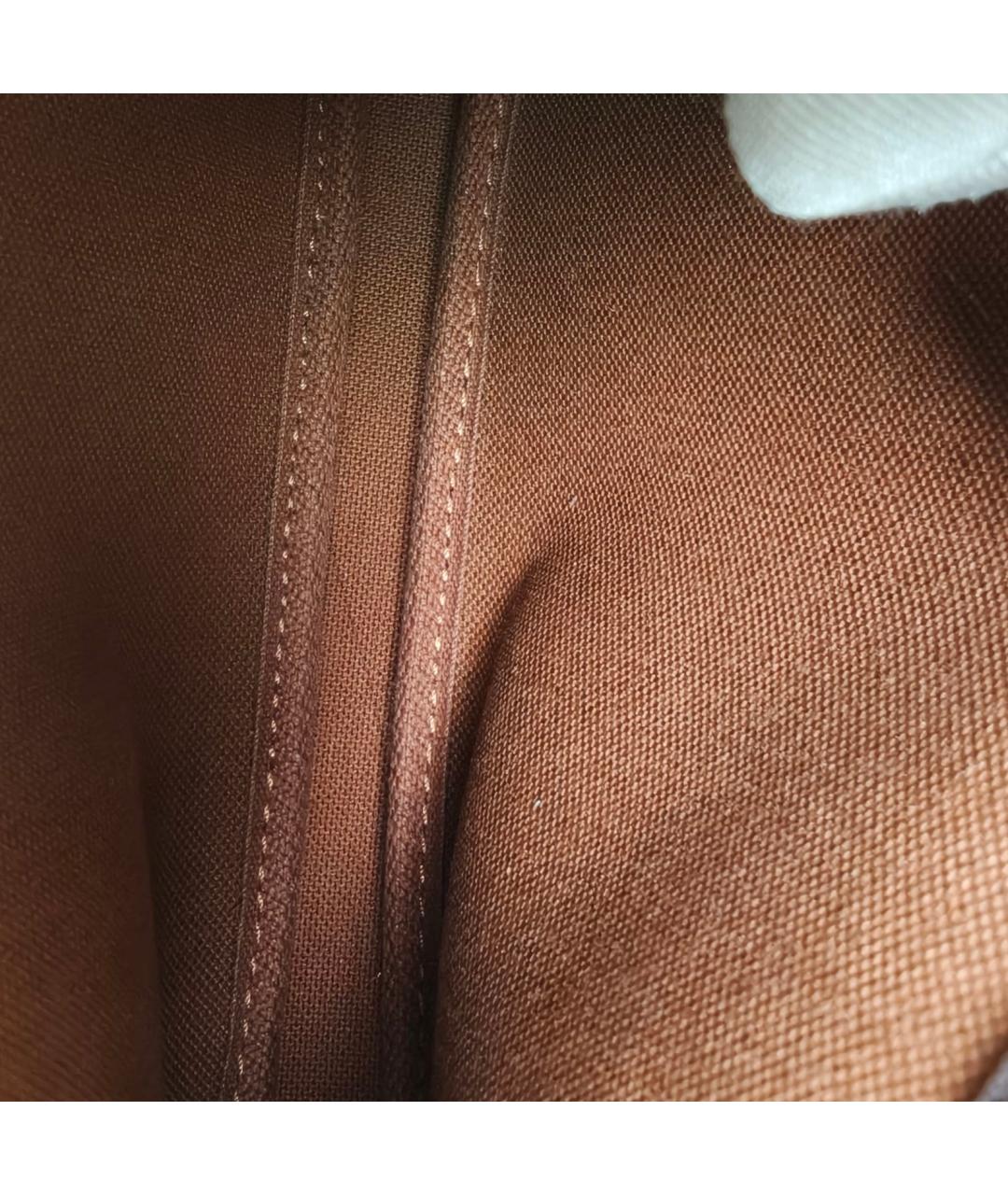 LOUIS VUITTON Коричневая сумка через плечо, фото 7