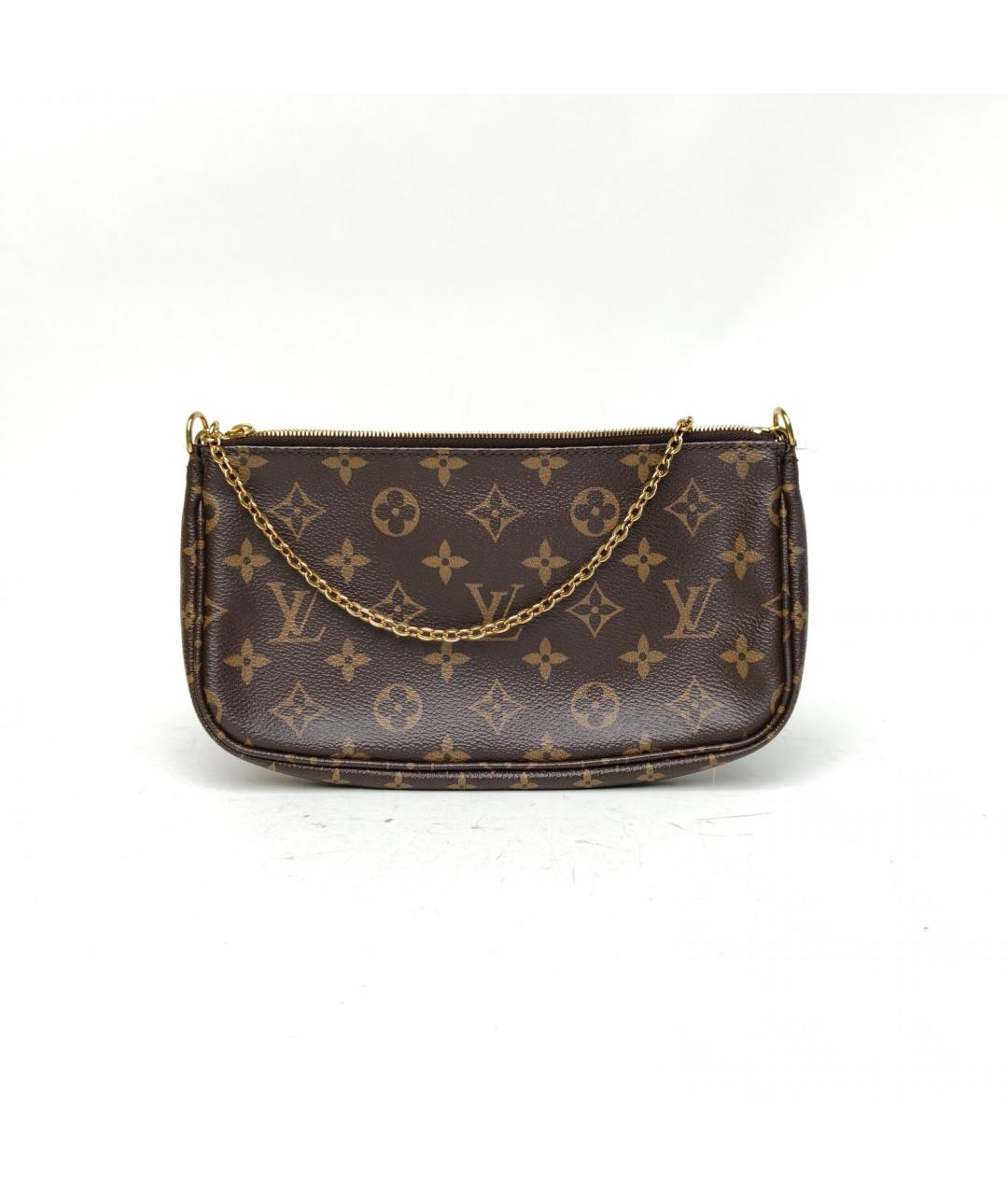 LOUIS VUITTON Коричневая сумка через плечо, фото 4