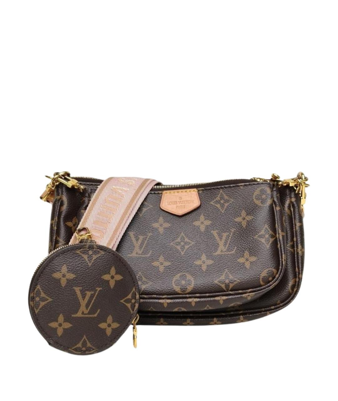 LOUIS VUITTON Коричневая сумка через плечо, фото 1