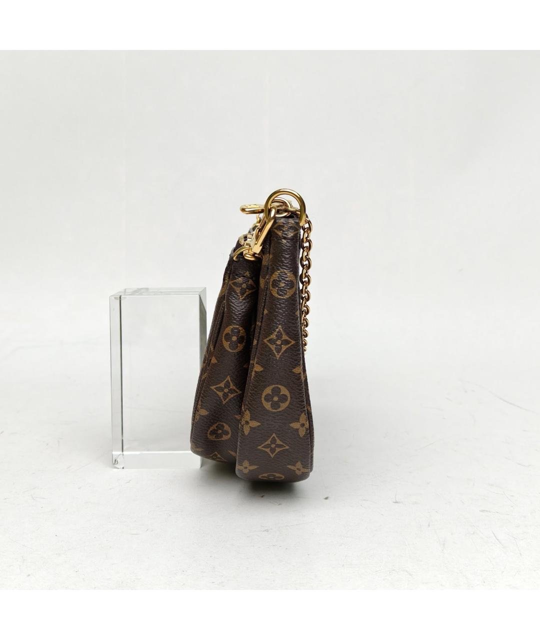 LOUIS VUITTON Коричневая сумка через плечо, фото 5