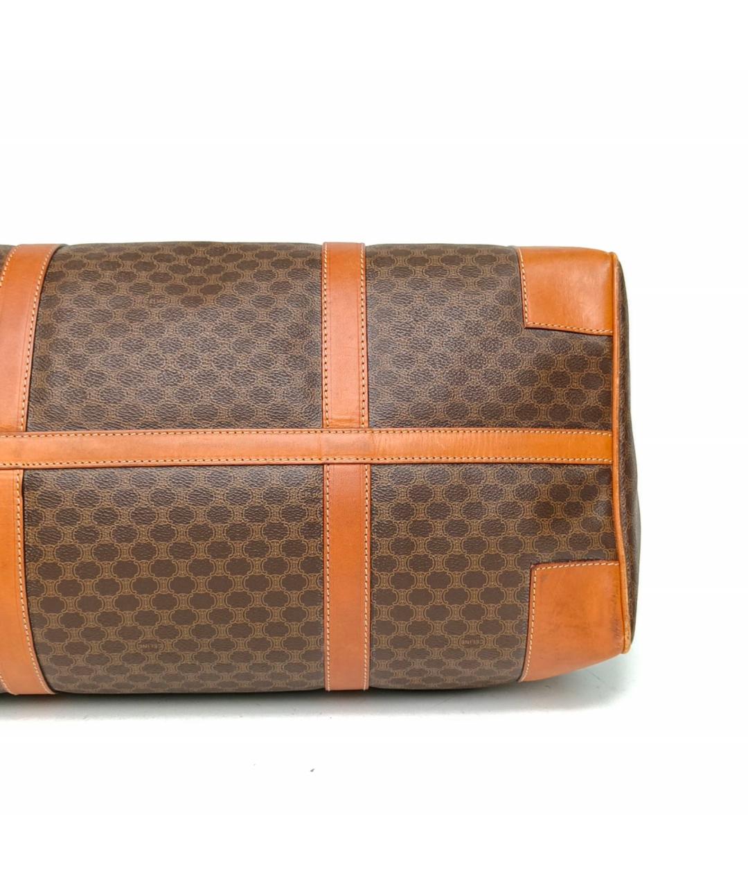 CELINE Коричневая дорожная/спортивная сумка, фото 7