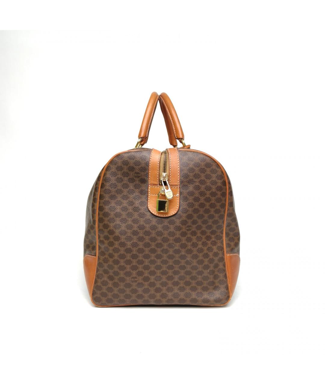 CELINE Коричневая дорожная/спортивная сумка, фото 5