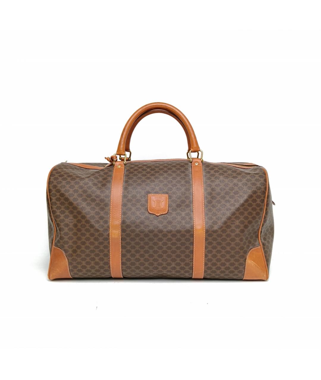 CELINE Коричневая дорожная/спортивная сумка, фото 2