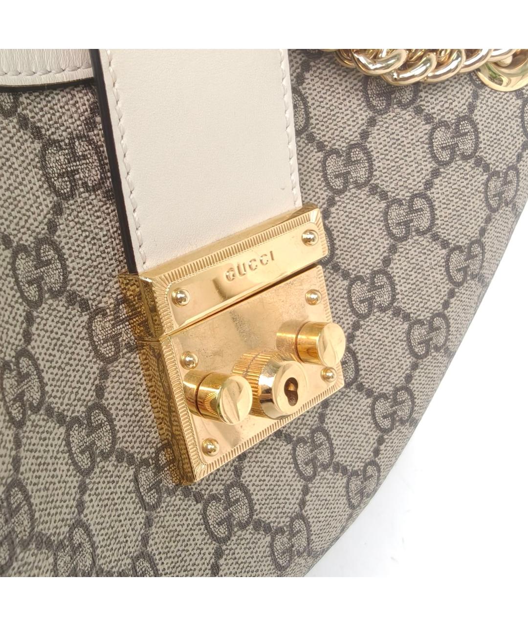 GUCCI Бежевая сумка через плечо, фото 7