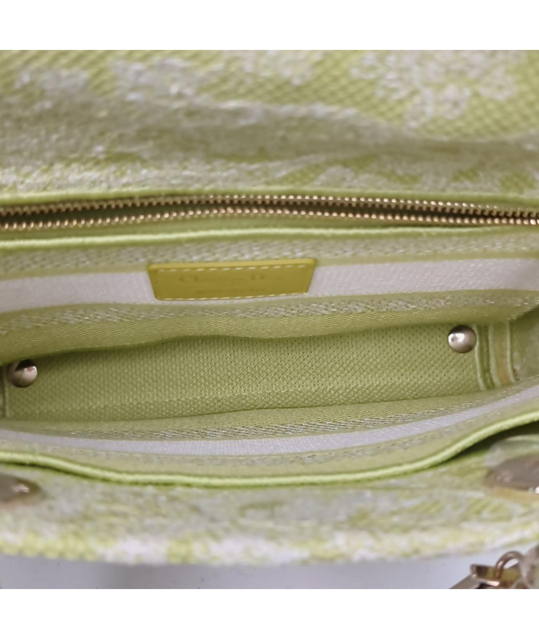 CHRISTIAN DIOR Зеленая сумка через плечо, фото 8