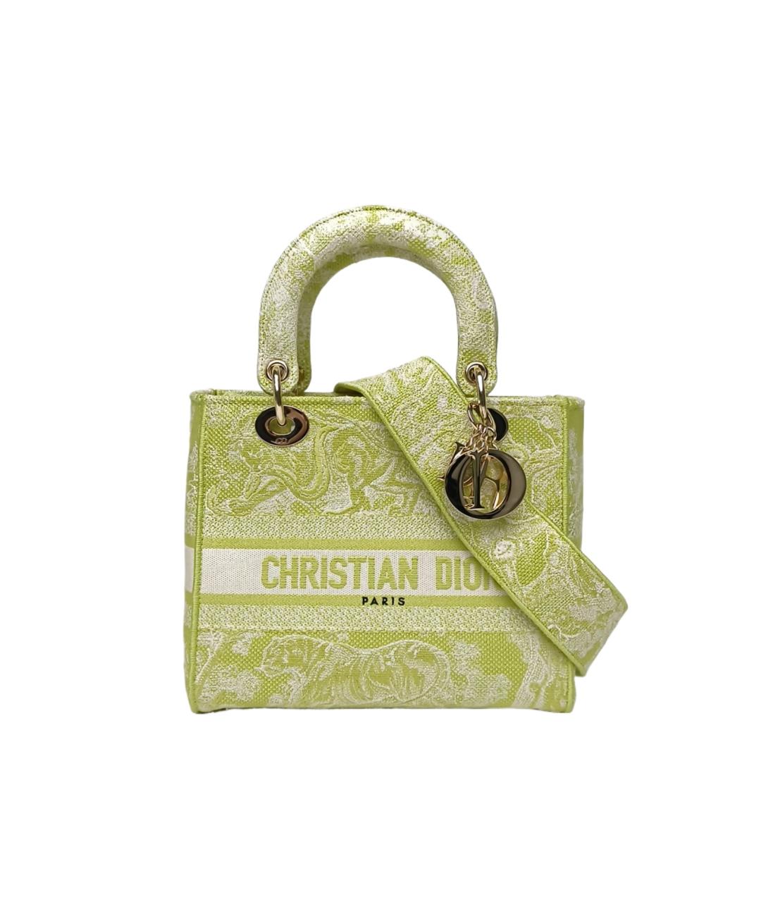 CHRISTIAN DIOR Зеленая сумка через плечо, фото 9