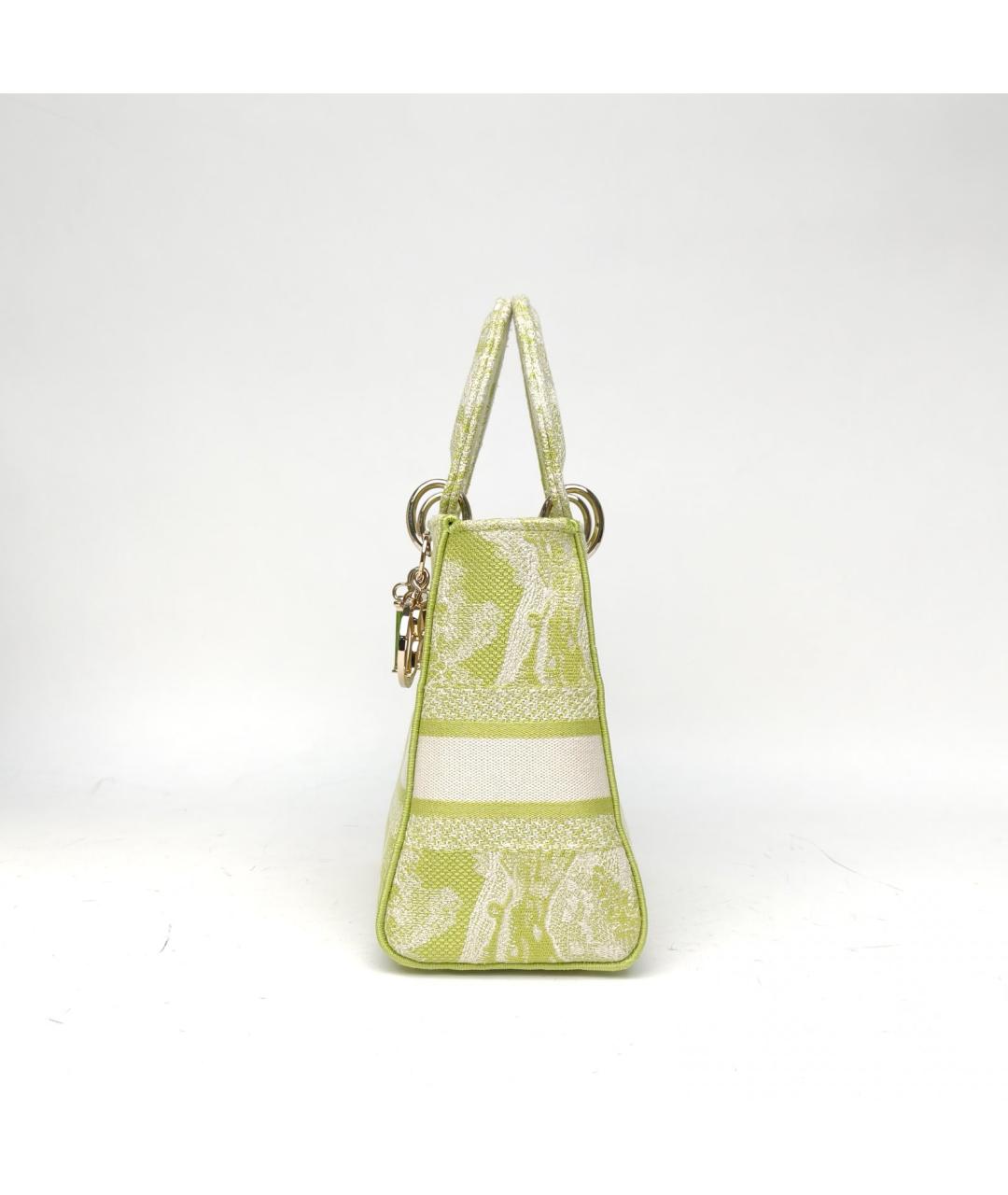 CHRISTIAN DIOR Зеленая сумка через плечо, фото 3