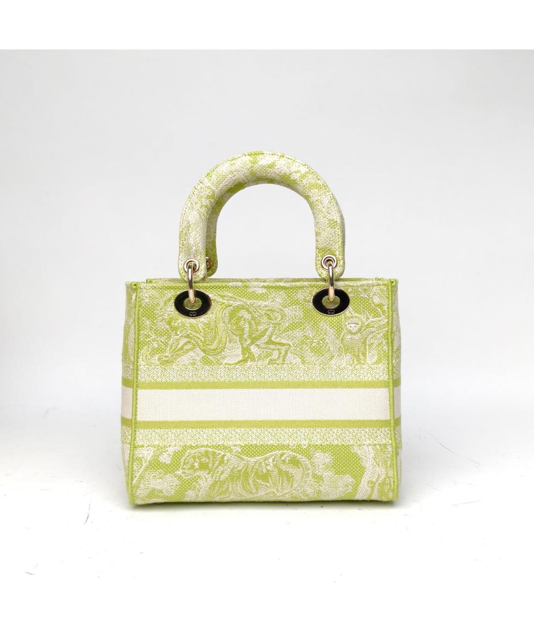 CHRISTIAN DIOR Зеленая сумка через плечо, фото 4