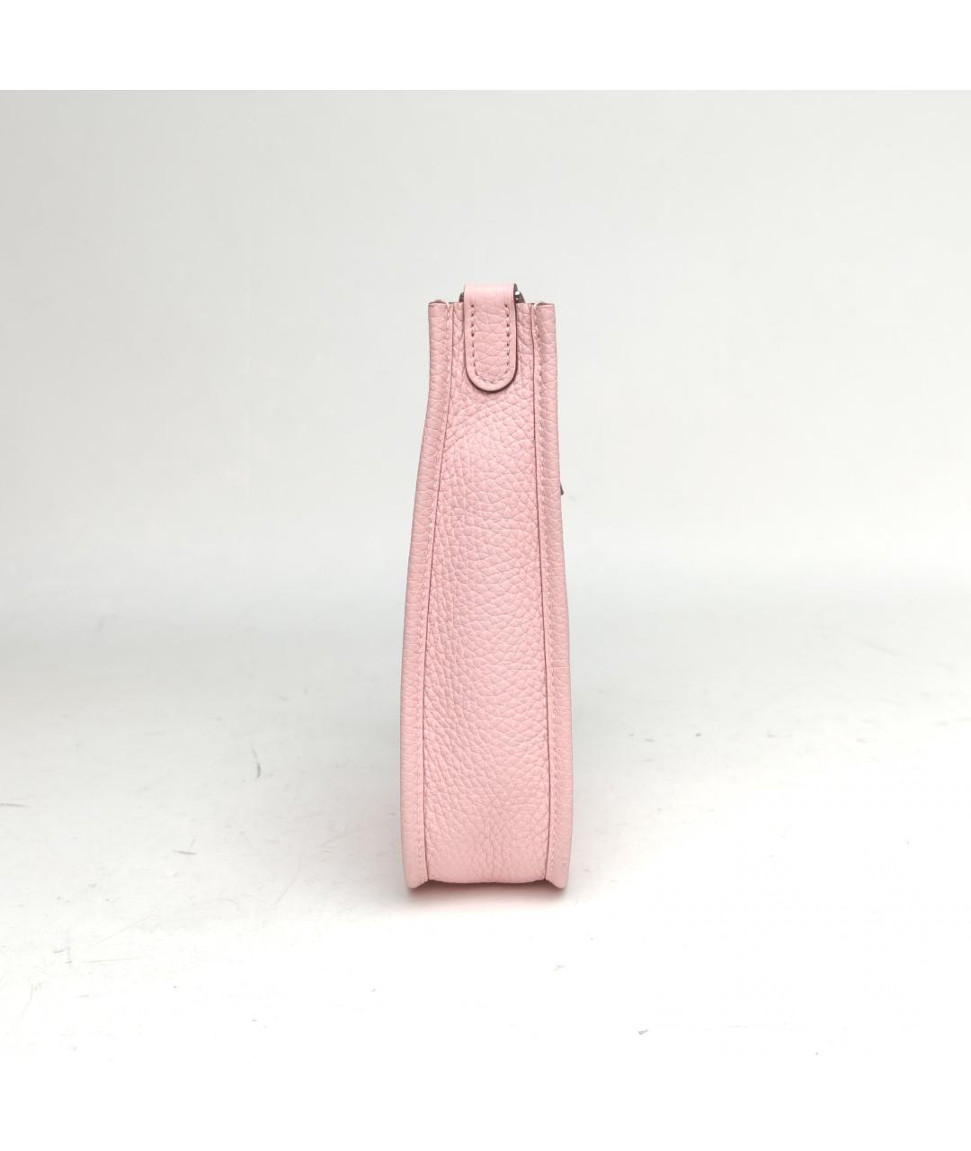 HERMES Розовая сумка через плечо, фото 5