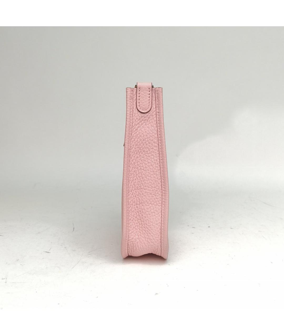 HERMES Розовая сумка через плечо, фото 3