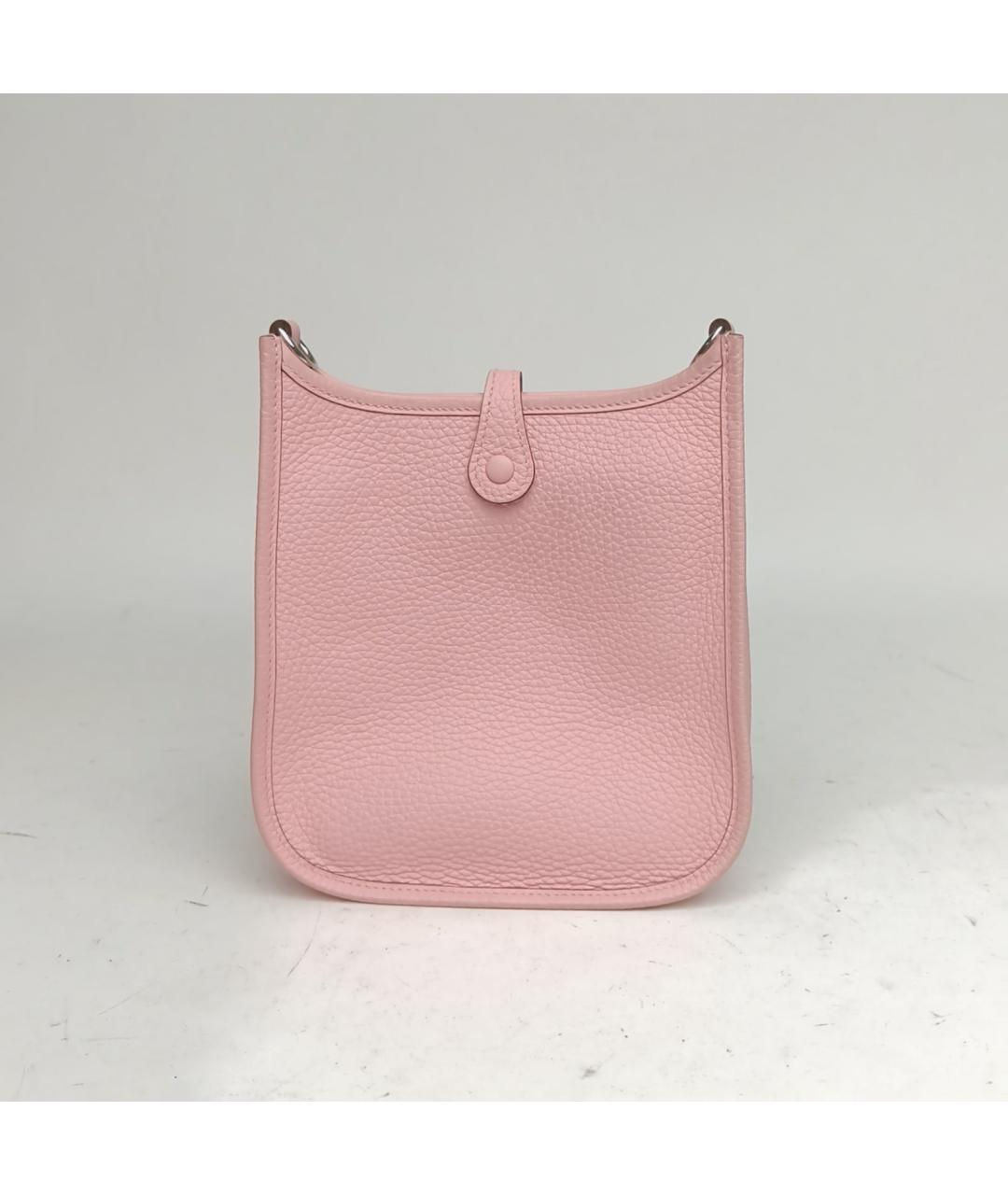 HERMES Розовая сумка через плечо, фото 4