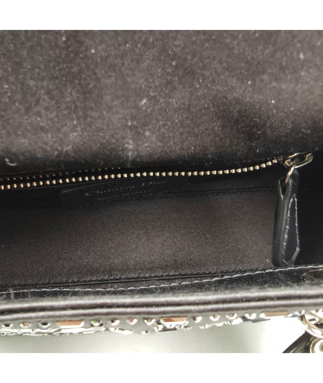 CHRISTIAN DIOR Черная сумка с короткими ручками, фото 8
