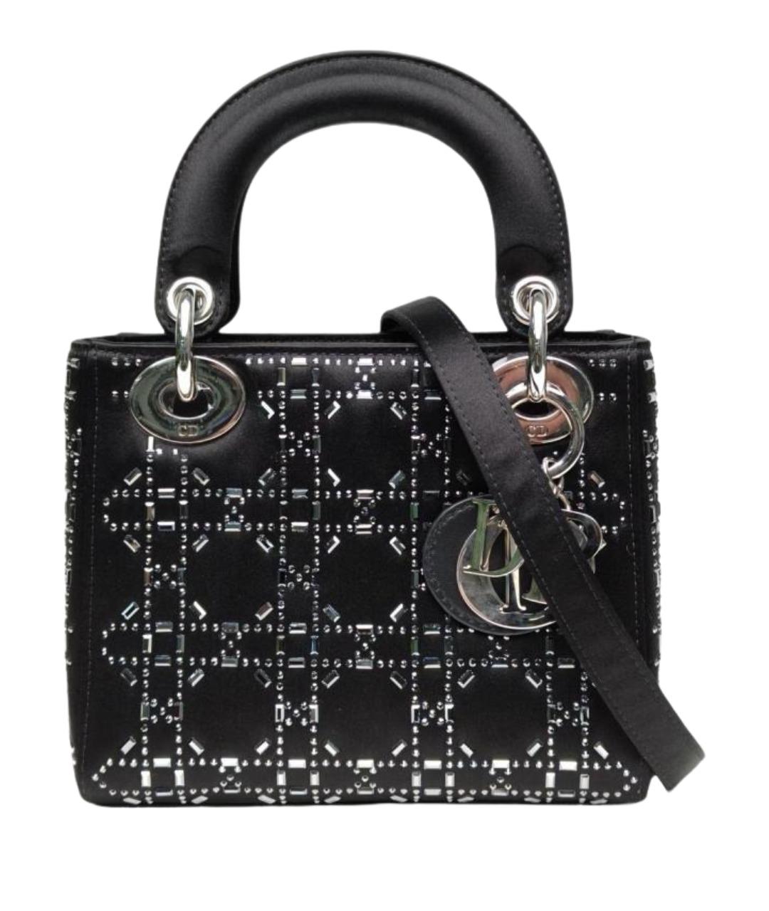 CHRISTIAN DIOR Черная сумка с короткими ручками, фото 1
