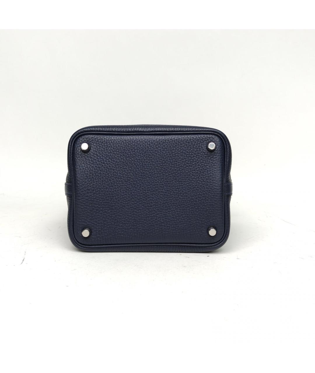 HERMES Черная сумка с короткими ручками, фото 6