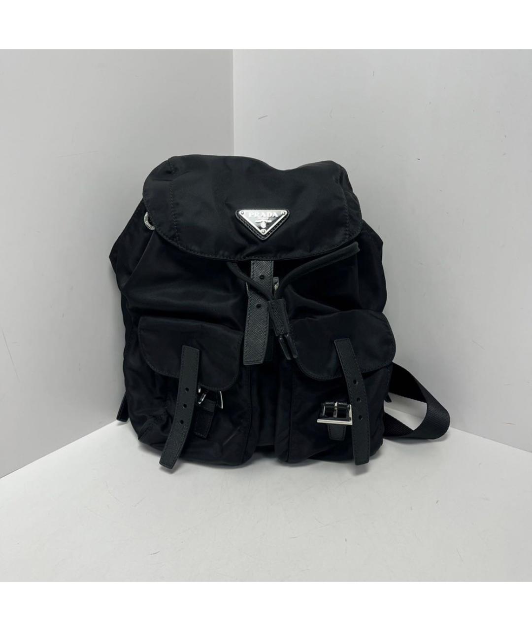 PRADA Черный рюкзак, фото 9