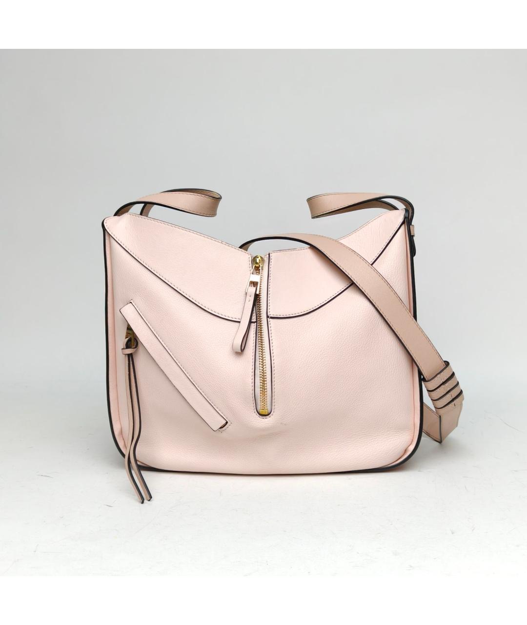 LOEWE Розовая кожаная сумка через плечо, фото 2