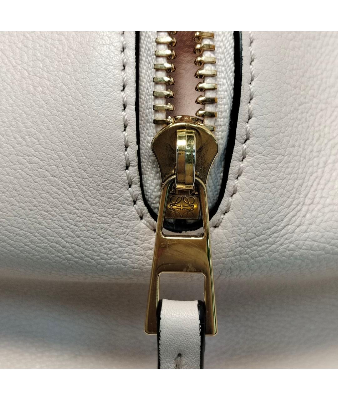 LOEWE Розовая кожаная сумка через плечо, фото 9