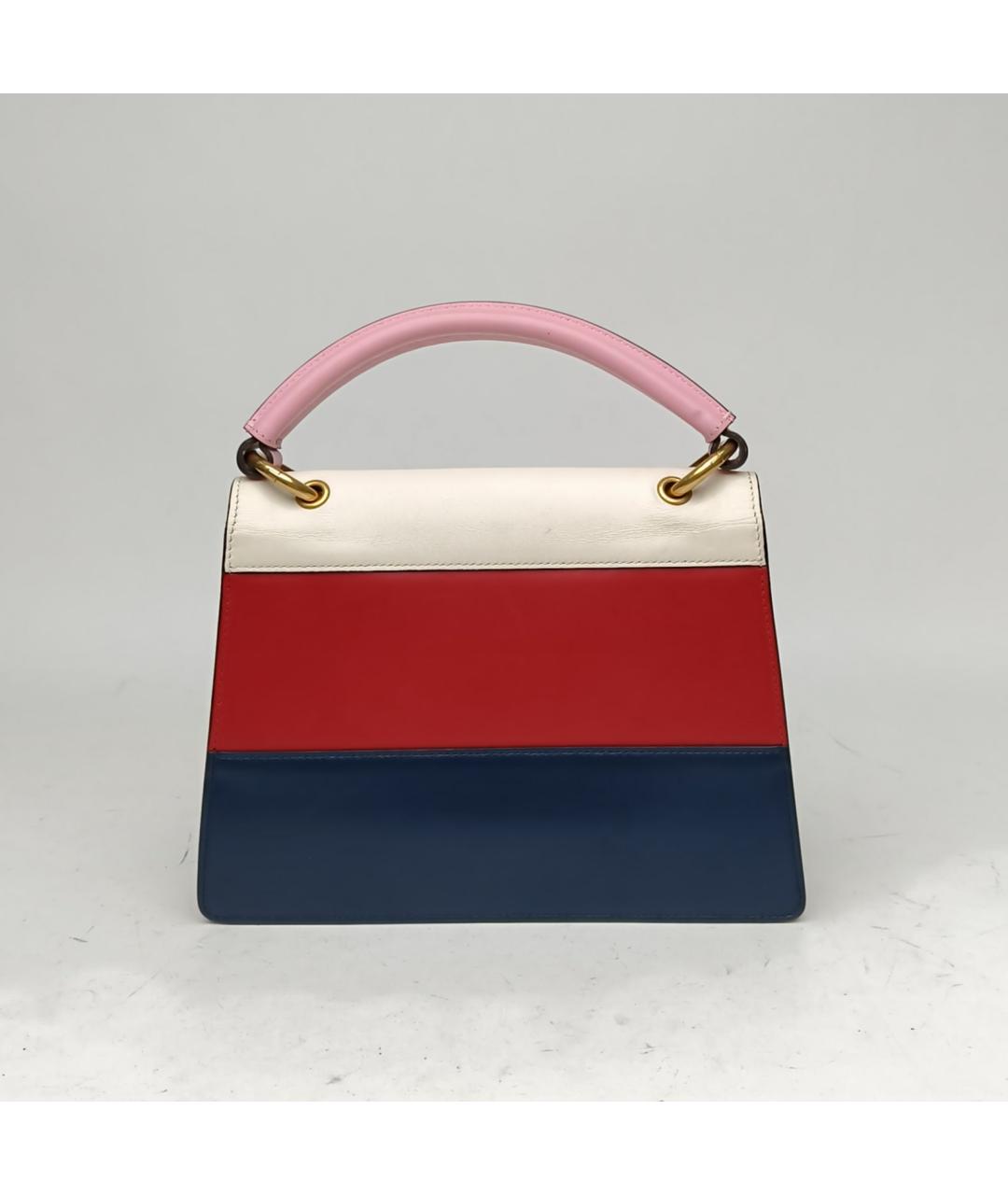 GUCCI Кожаная сумка с короткими ручками, фото 4