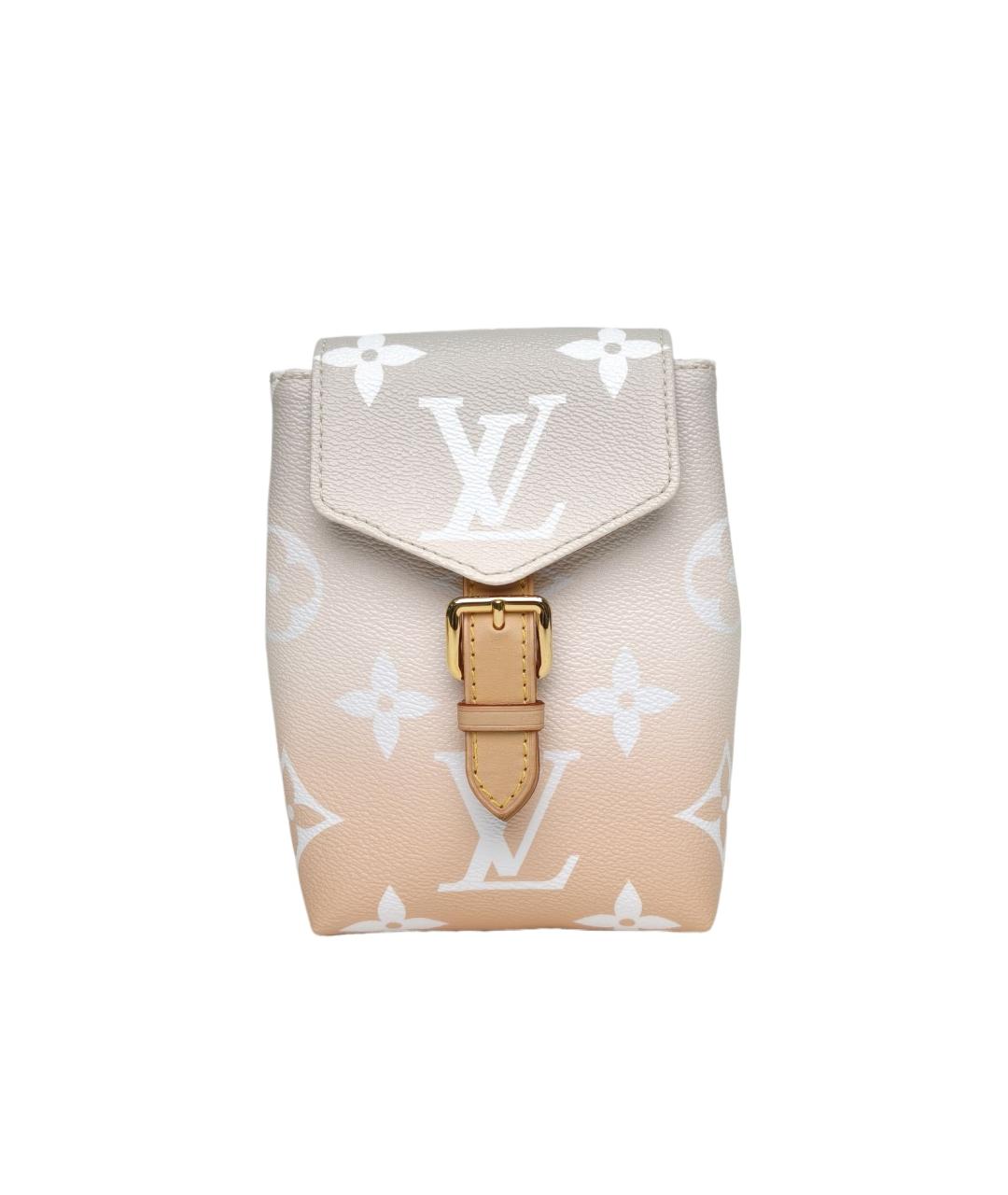 LOUIS VUITTON Бежевый рюкзак, фото 9