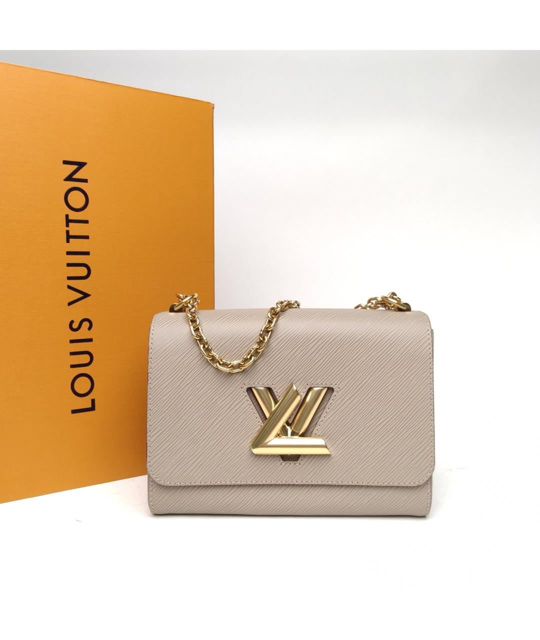 LOUIS VUITTON Бежевая сумка через плечо, фото 9