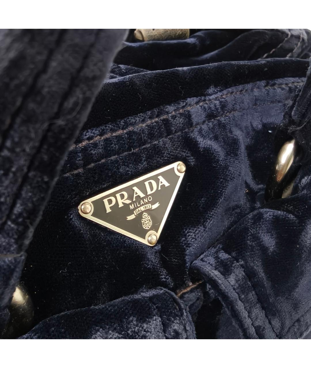 PRADA Черная сумка с короткими ручками, фото 8