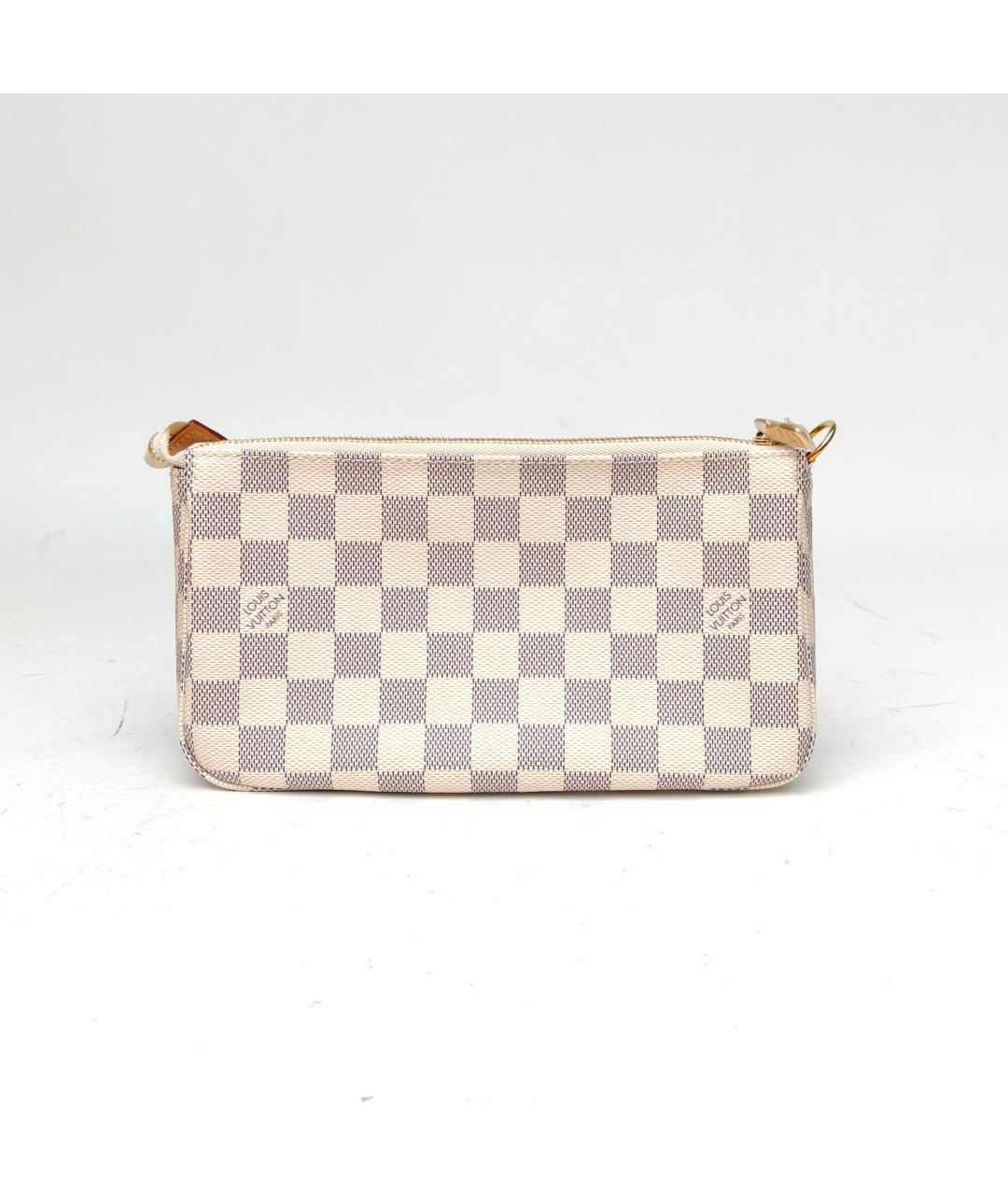 LOUIS VUITTON Белая сумка через плечо, фото 7