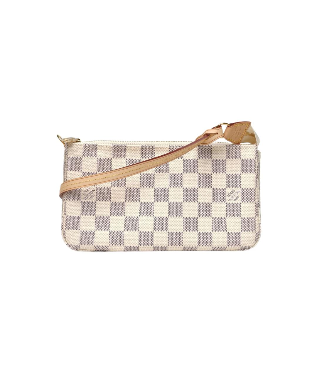 LOUIS VUITTON Белая сумка через плечо, фото 9