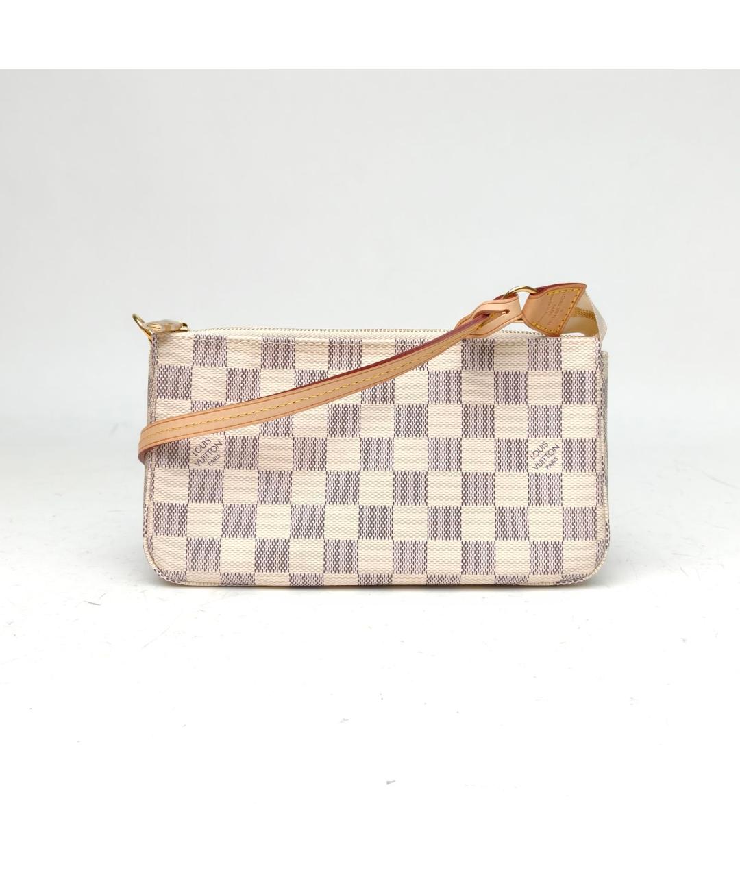 LOUIS VUITTON Белая сумка через плечо, фото 5