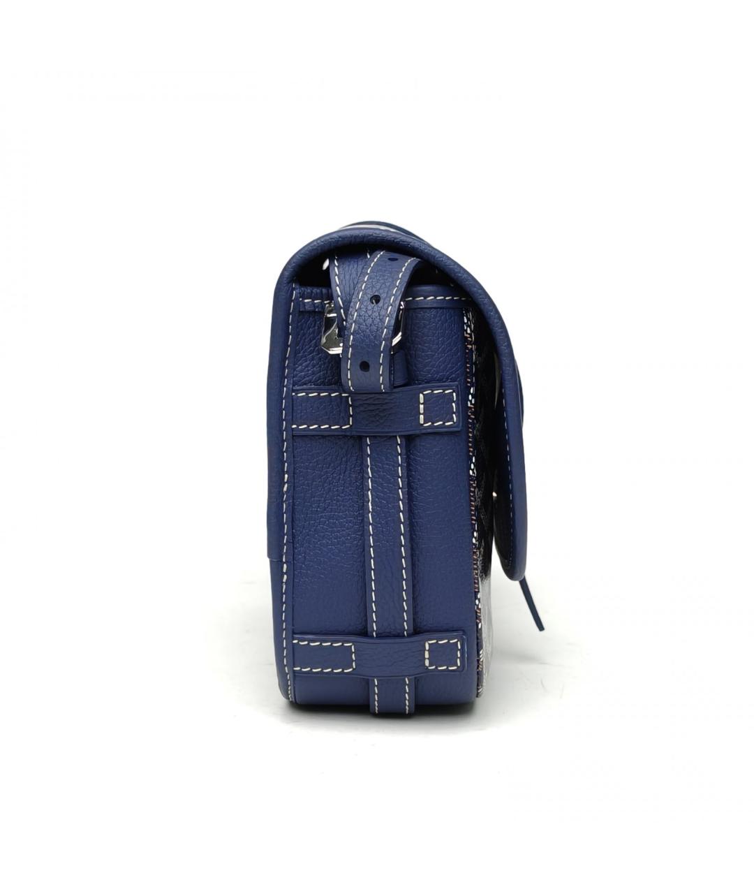 GOYARD Синяя сумка через плечо, фото 4