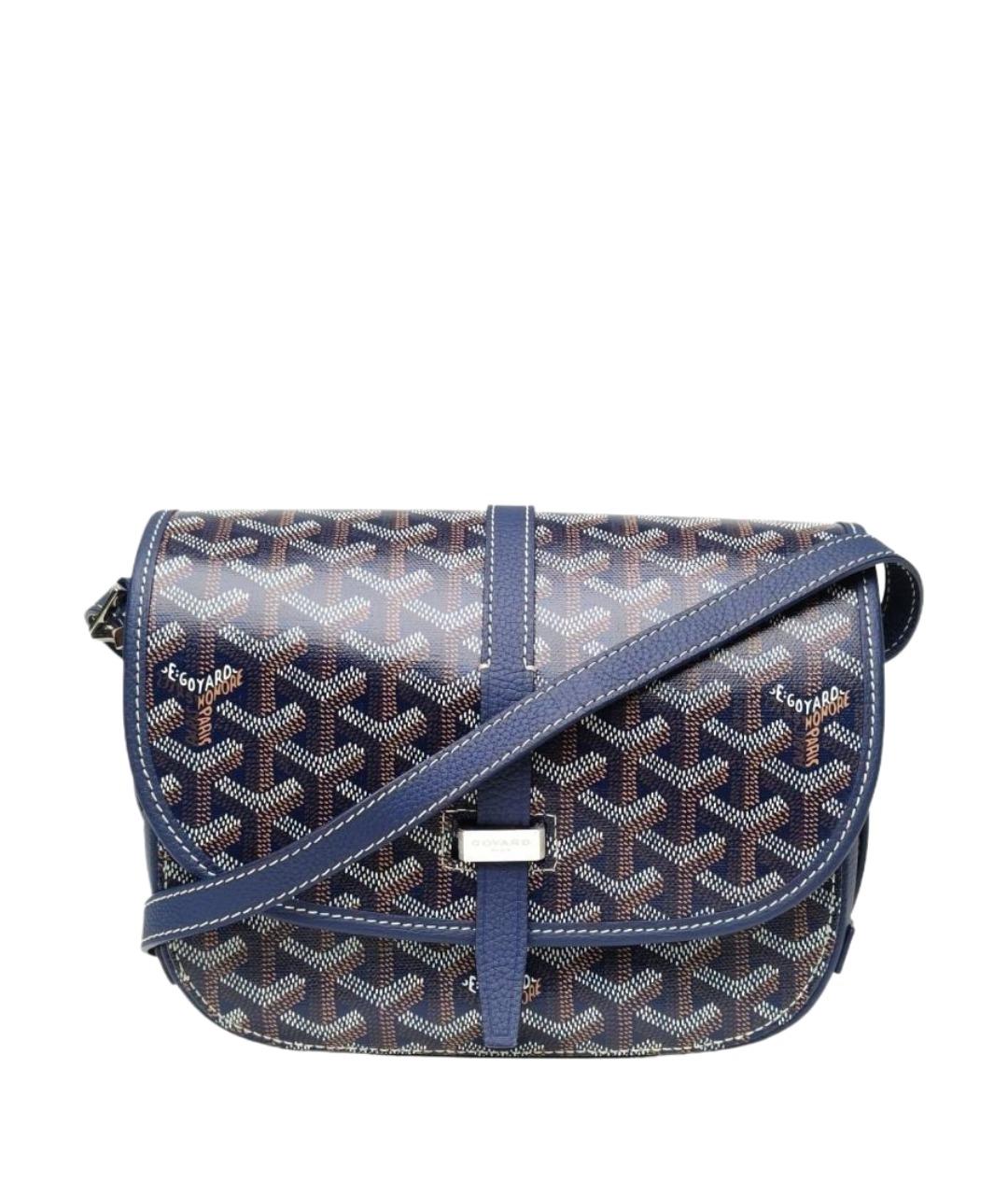 GOYARD Синяя сумка через плечо, фото 1