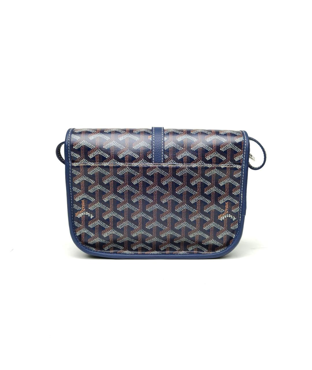 GOYARD Синяя сумка через плечо, фото 5