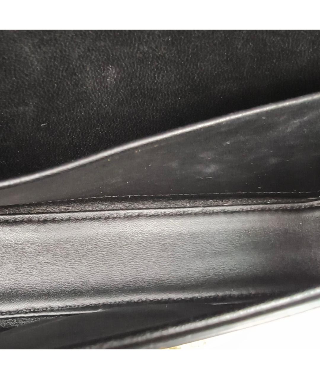 CELINE Черная кожаная сумка через плечо, фото 8