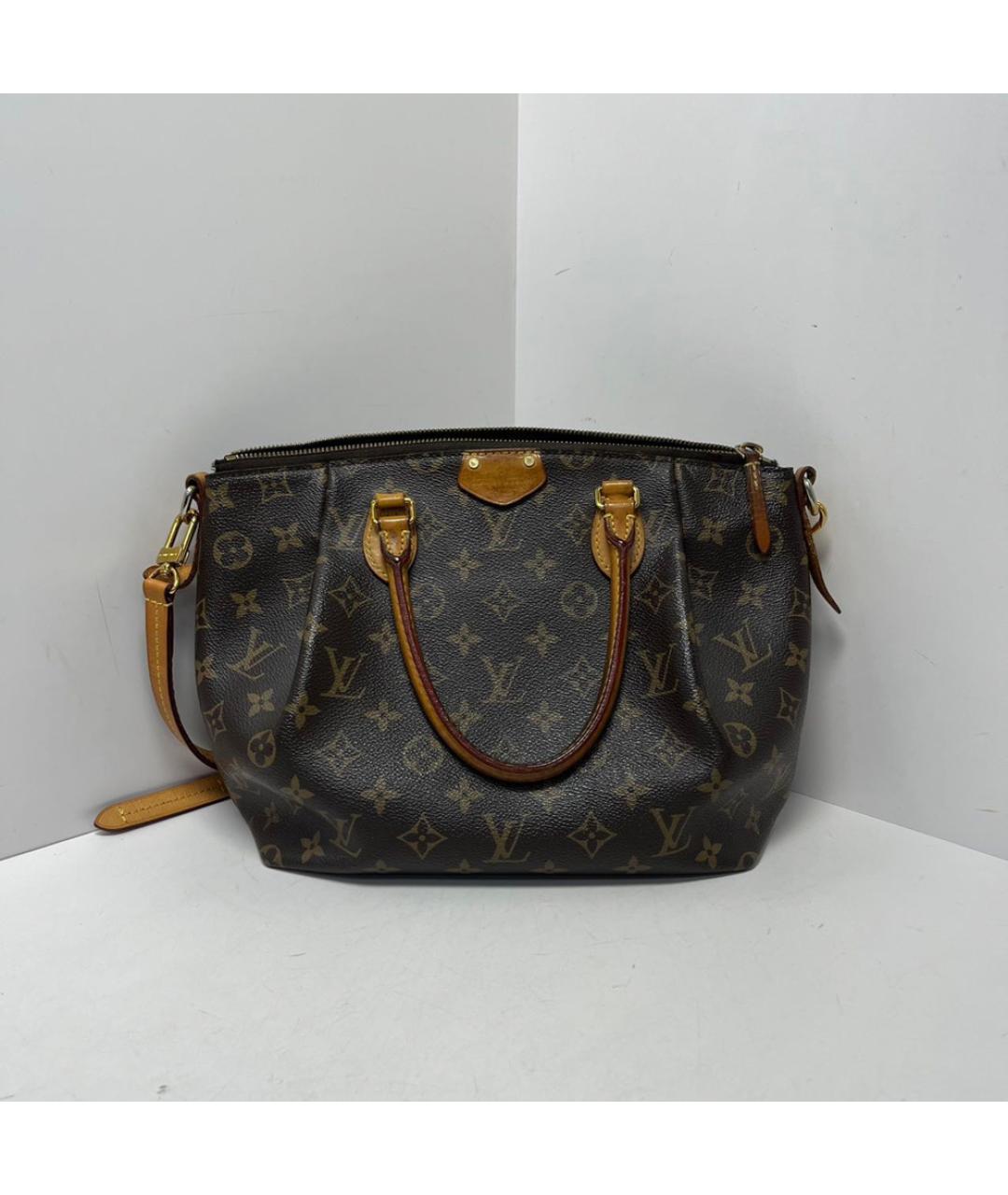 LOUIS VUITTON Коричневая сумка тоут, фото 9