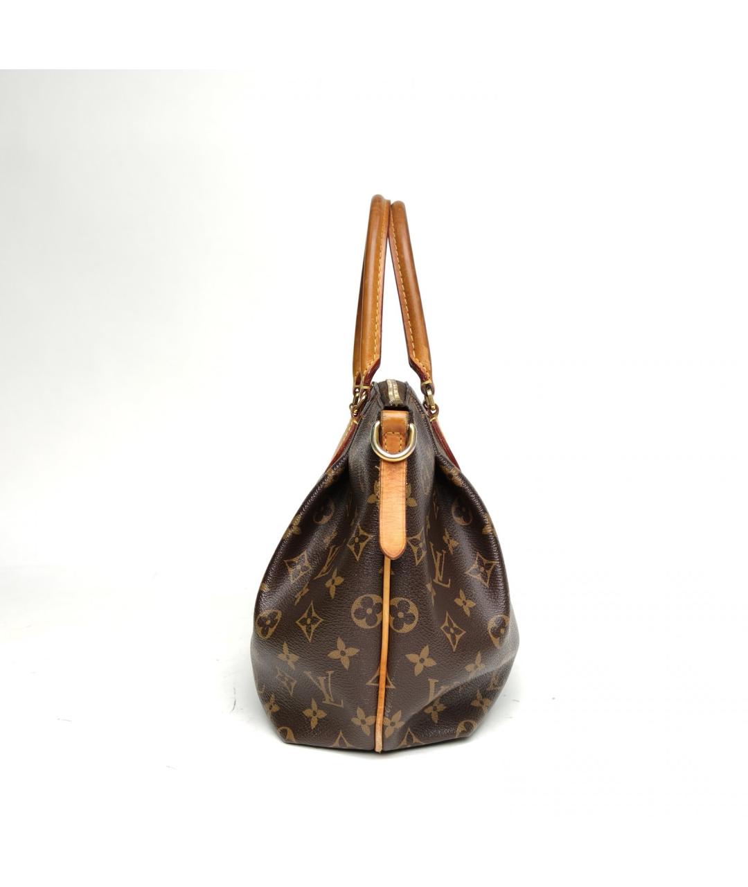 LOUIS VUITTON Коричневая сумка тоут, фото 3