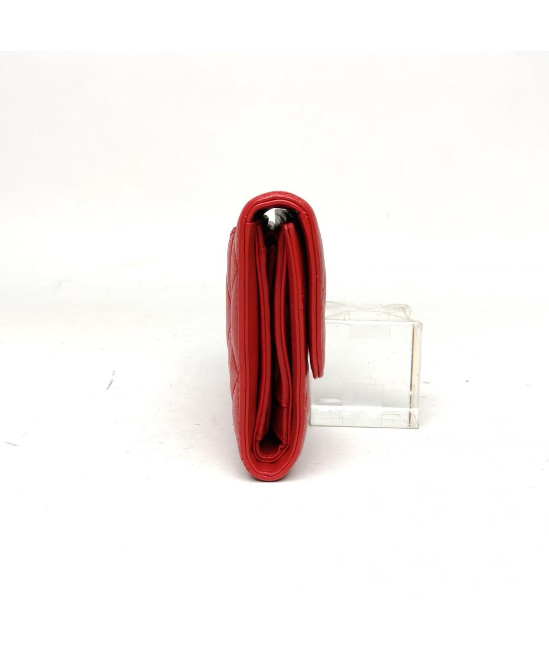 CHANEL Красный кошелек, фото 5