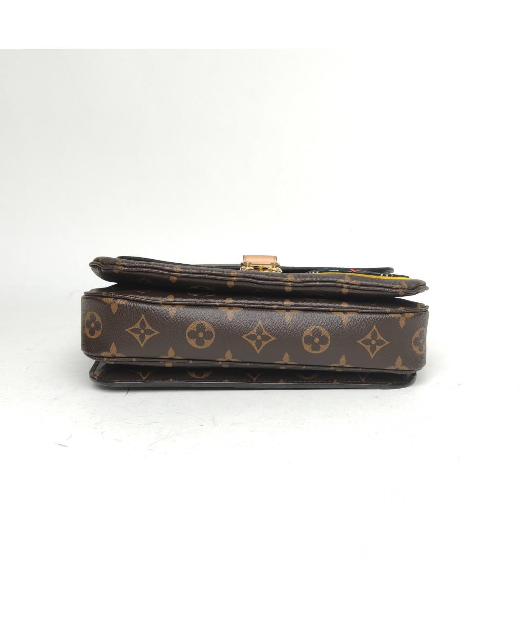 LOUIS VUITTON Коричневая сумка через плечо, фото 6