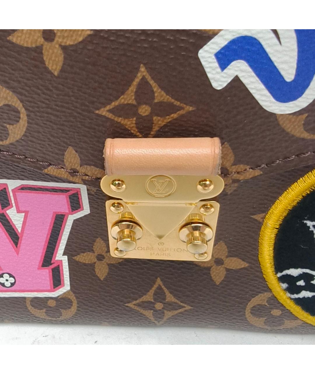 LOUIS VUITTON Коричневая сумка через плечо, фото 7