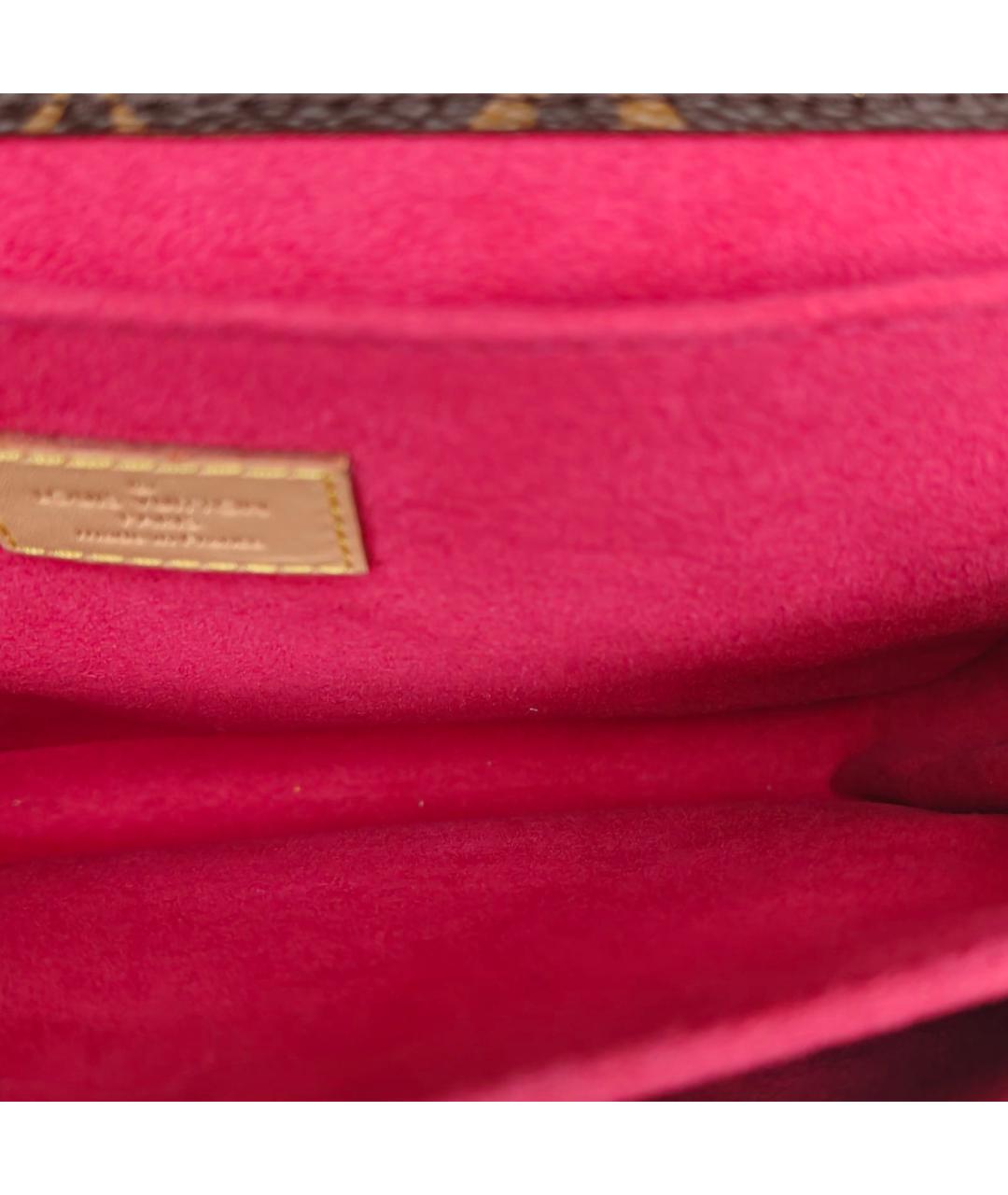 LOUIS VUITTON Коричневая сумка через плечо, фото 8