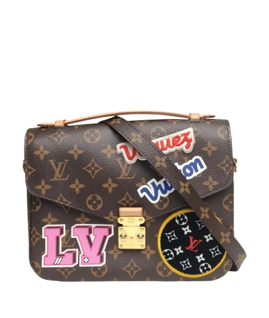 LOUIS VUITTON Коричневая сумка через плечо, фото 1